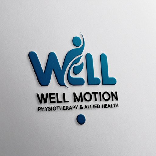 Design Well Motion Logo And Slogan Physiother