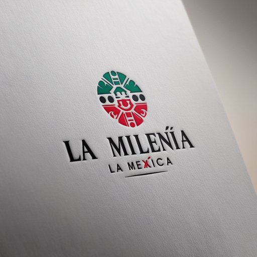 The La Milenia Logo Encapsulates The Essence