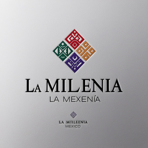 The La Milenia Logo Encapsulates The Essence