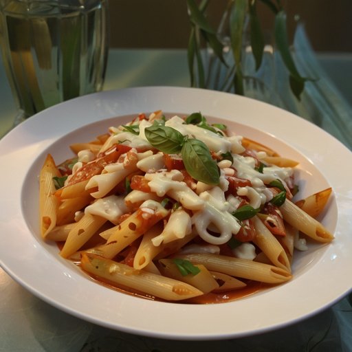 Lifelike Vision Penne Arrabbiata Appetising Looking Delicious