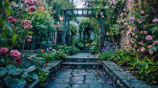 Stock Photography Secret Gardens